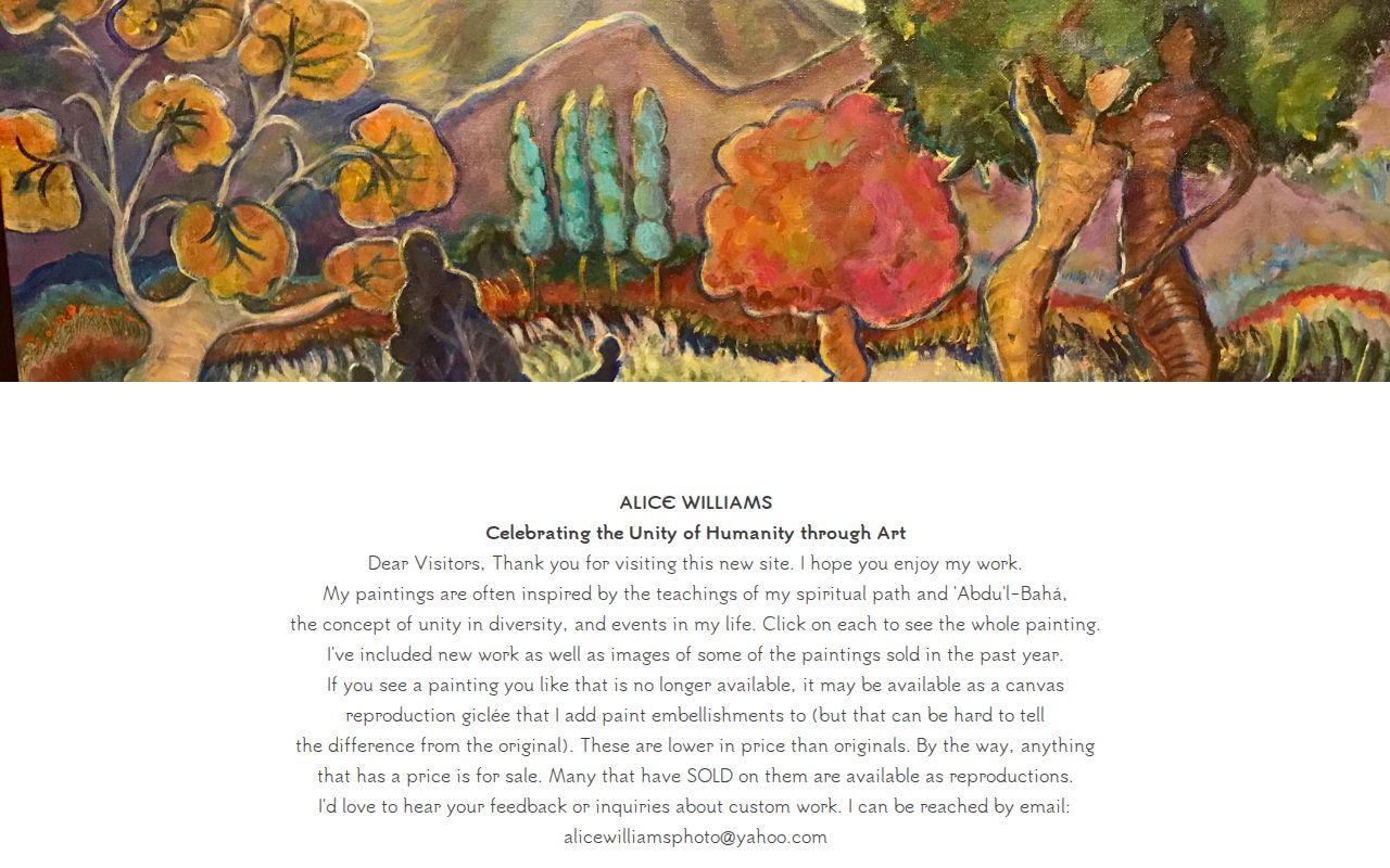 Alice Williams | Celebrating Humanity Through Art